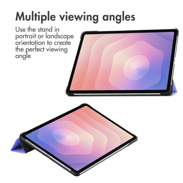 imoshion Trifold Book Case Samsung Galaxy Tab S11 - Lilac