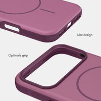 imoshion Color Backcover met Thin MagSafe Ring Apple iPhone 18 Pro / 17 Pro - Paars
