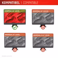 Displex Privacy Safe Magnetische Screenprotector Desktop 24 inch - Universeel - 16:9