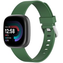 imoshion Siliconen bandje Fitbit Versa (2) / Versa Lite  - Maat S - Donkergroen