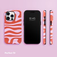 Selencia Vivid Back Cover Apple iPhone 14 Pro - Dream Swirl Pink