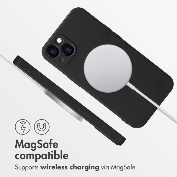 imoshion Colour Back Cover with MagSafe Apple iPhone 13 - Black
