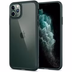 Spigen Ultra Hybrid Backcover Apple iPhone 11 Pro - Groen