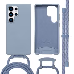 imoshion Color Backcover met afneembaar koord MagSafe Samsung Galaxy S25 Ultra - Ash Blue