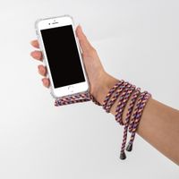 imoshion Backcover met koord Samsung Galaxy A70 - Purple Multicolor