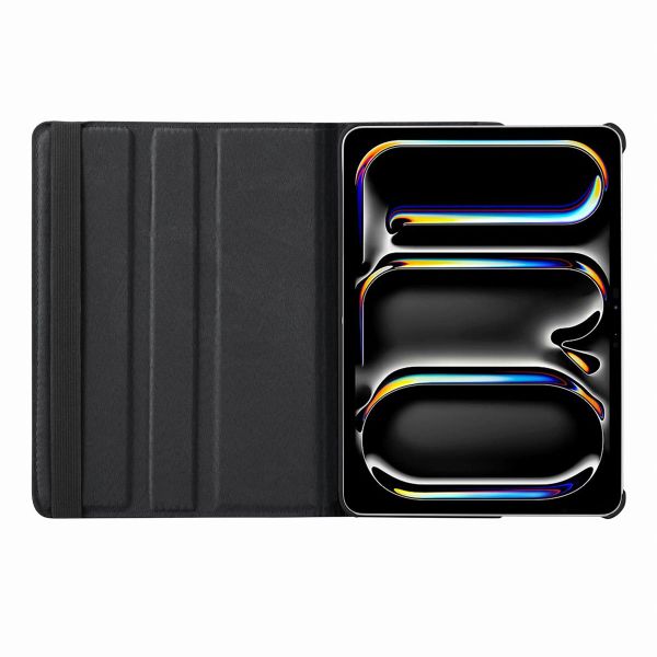 Ontwerp je eigen 360° draaibare tablethoes Samsung Galaxy Tab A9 8.7 inch - Zwart