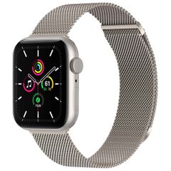 imoshion Milanese magnetic band Apple Watch | 44/45/46/49 mm - Size M - Starlight