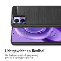 imoshion Brushed Backcover Motorola Edge 30 Neo - Zwart