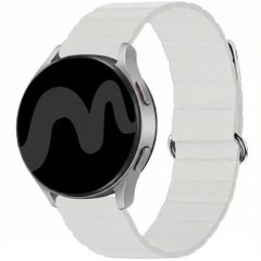 imoshion Magnetisch lederen bandje  - Universeel 22 mm aansluiting - Wit