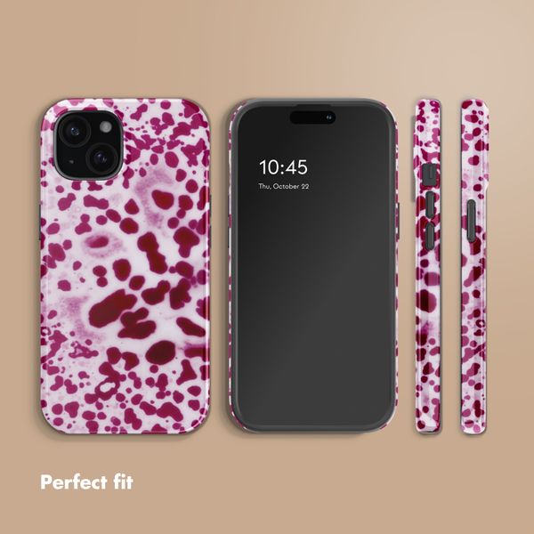 Selencia Vivid Back Cover Apple iPhone 15 - Cosmic Orchid