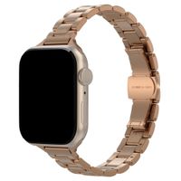 Selencia Slim Steel schakelbandje Apple Watch | 38/40/41/42 mm - Rosé Goud