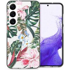 imoshion Design hoesje Samsung Galaxy S23 - Jungle - Groen / Roze