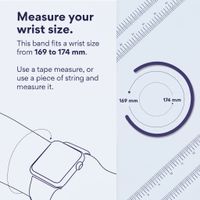Apple Silicone Solo Loop Apple Watch | 38/40/41/42 mm - Size 7 - Eucalyptus