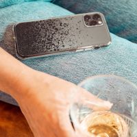 imoshion Design hoesje iPhone 12 (Pro) - Spetters - Zwart