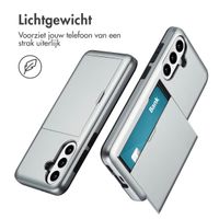 imoshion Backcover met pasjeshouder Samsung Galaxy A36 / A56 - Grijs