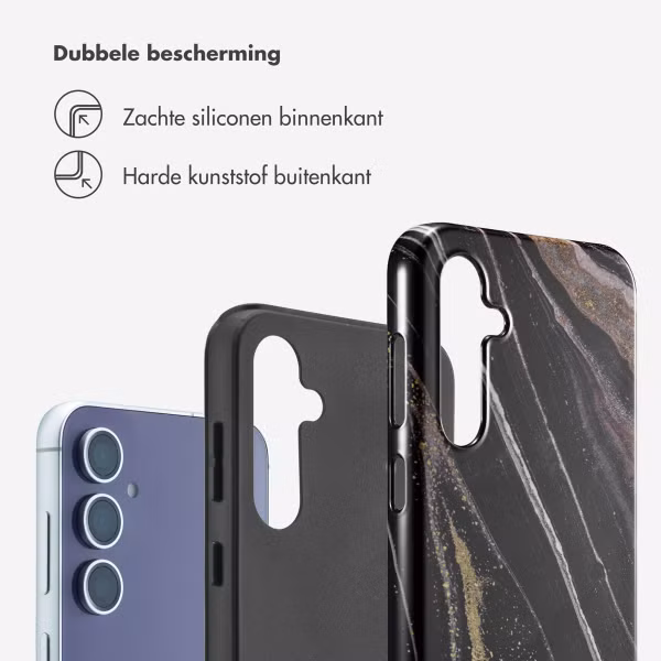 Selencia Vivid Backcover Samsung Galaxy S23 FE - Chic Marble