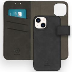 imoshion Uitneembare 2-in-1 Luxe Bookcase Apple iPhone 14 - Zwart