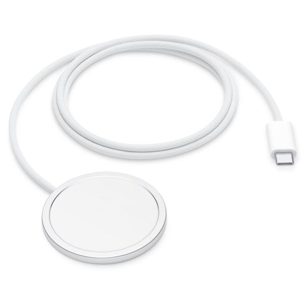 Apple Clearcase voor de Apple iPhone 14 + Apple MagSafe Draadloze Oplader 25W - 1 meter