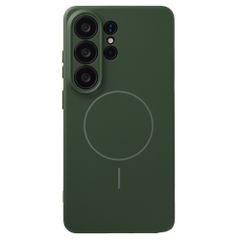 Accezz Grip Backcover met MagSafe Samsung Galaxy S26 Ultra - Donkergroen
