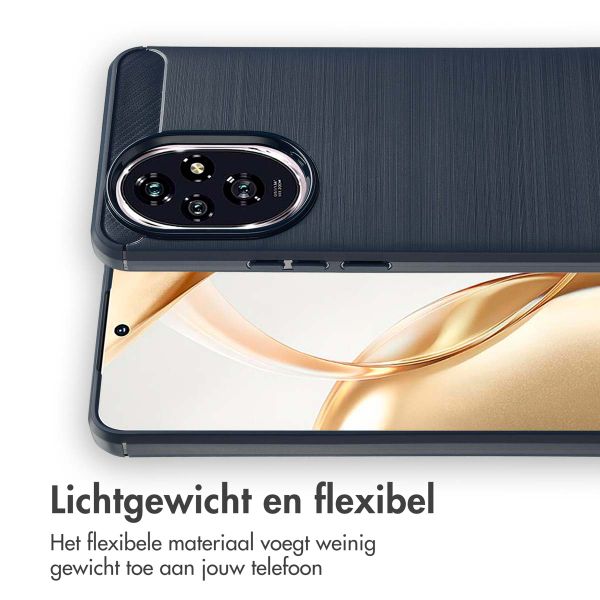 imoshion Brushed Backcover Honor 200 - Donkerblauw