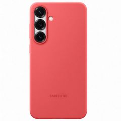 Samsung Originele Silicone Backcover Samsung Galaxy S25 Plus - Rood