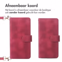 imoshion Bookcase met koord Apple iPhone 16 - Rood