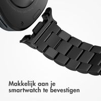 imoshion Stalen bandje Samsung Galaxy Watch 8 (40/44mm) / Classic (46mm) - Zwart