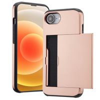 imoshion Backcover met pasjeshouder iPhone 16e - Rosé Goud