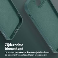 imoshion Color Backcover met MagSafe Apple iPhone 13 Mini - Donkergroen