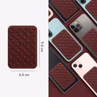 Selencia MagSafe zuignap telefoonhouder - Terracotta