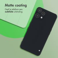 imoshion Color Backcover Nothing Phone (3a) Lite - Zwart
