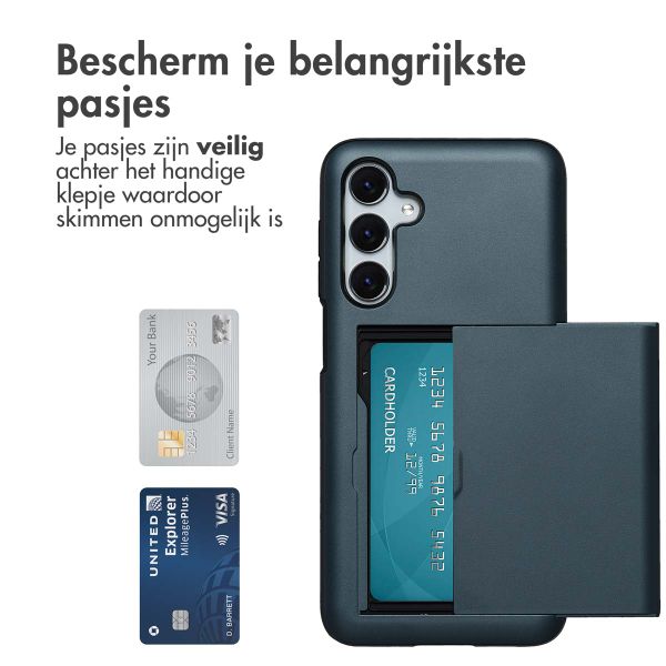 imoshion Backcover met pasjeshouder Samsung Galaxy A16 - Donkerblauw