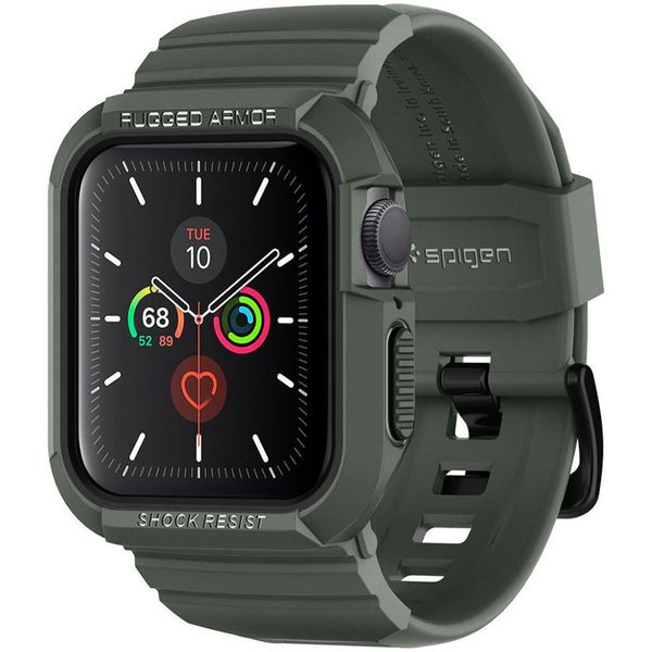 Spigen Rugged Armor™ Pro Case Apple Watch 40 mm / 41 mm - Groen