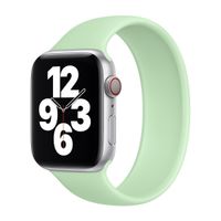 Apple 4 Pack Siliconen solobandje Apple Watch | 44/45/46/49 mm - Maat 12 - White / Canary Yellow / Storm Blue / Pistachio