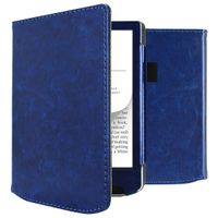 imoshion Vegan Leather Bookcase Pocketbook Verse / Verse Pro / Verse Pro Color / Vivlio Light / Light HD - Donkerblauw