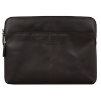 dbramante1928 Skagen Pro+ Sleeve - Laptop hoes 13 inch - Echt leer - Apple MacBook Pro 13 inch / Air 13 inch - Hunter Dark