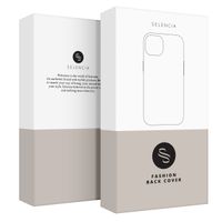 Selencia Backcover met afneembare haakjes Apple iPhone 15 - Transparant