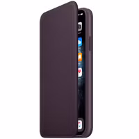 Apple Leather Folio Bookcase Apple iPhone 11 Pro Max - Aubergine