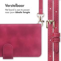 imoshion Bookcase met koord Apple iPhone 15 - Rood