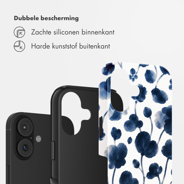 Selencia Vivid Backcover Apple iPhone 17 - Midnight Blossom