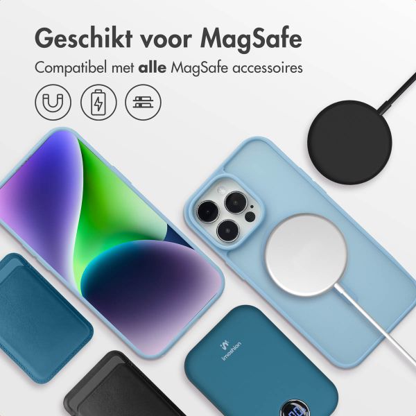 imoshion Color Guard Backcover met MagSafe Apple iPhone 14 Pro Max - Lichtblauw