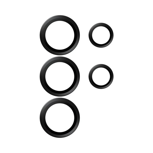 PanzerGlass Camera Protector Hoops Optic Rings Samsung Galaxy S26 Ultra - Zwart