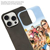 Ontwerp je eigen hardcase hoesje Apple iPhone 15 Pro Max - Zwart