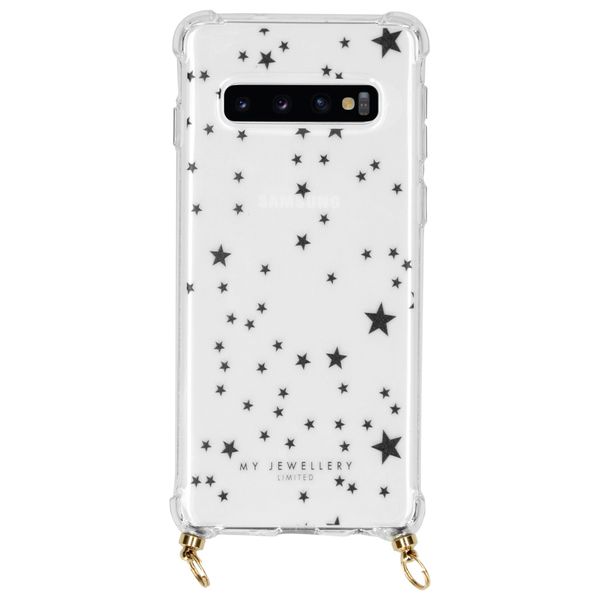 My Jewellery Design Softcase Koordhoesje Samsung Galaxy S10 - Stars