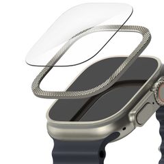 Ringke Bezel Styling + Screenprotector Apple Watch Ultra - 49 mm - Knurling Titanium