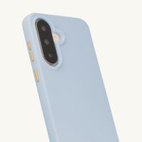 Selencia Rivièra MagSafe Backcover met afneembare haakjes Samsung Galaxy A36 / A56 - Powder Blue
