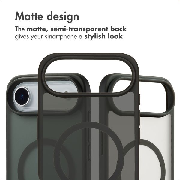 imoshion Colour Guard Back Cover with MagSafe Apple iPhone Air - Black