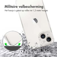 Accezz Xtreme Impact Backcover Apple iPhone 15 - Transparant