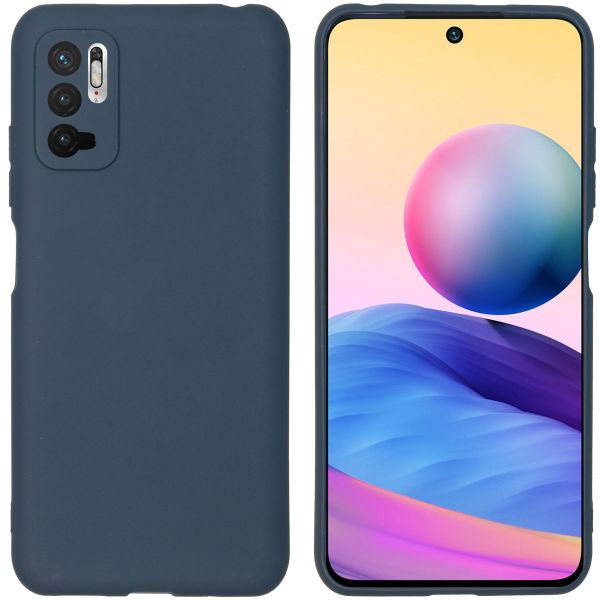 imoshion Color Backcover Xiaomi Redmi Note 10 (5G) - Donkerblauw