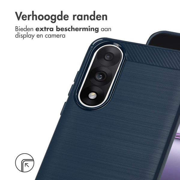 imoshion Brushed Backcover OnePlus Nord 5 - Donkerblauw